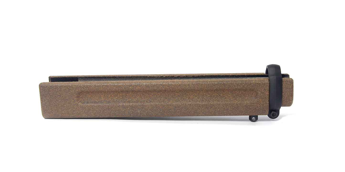 Horizontal forend for barrel band